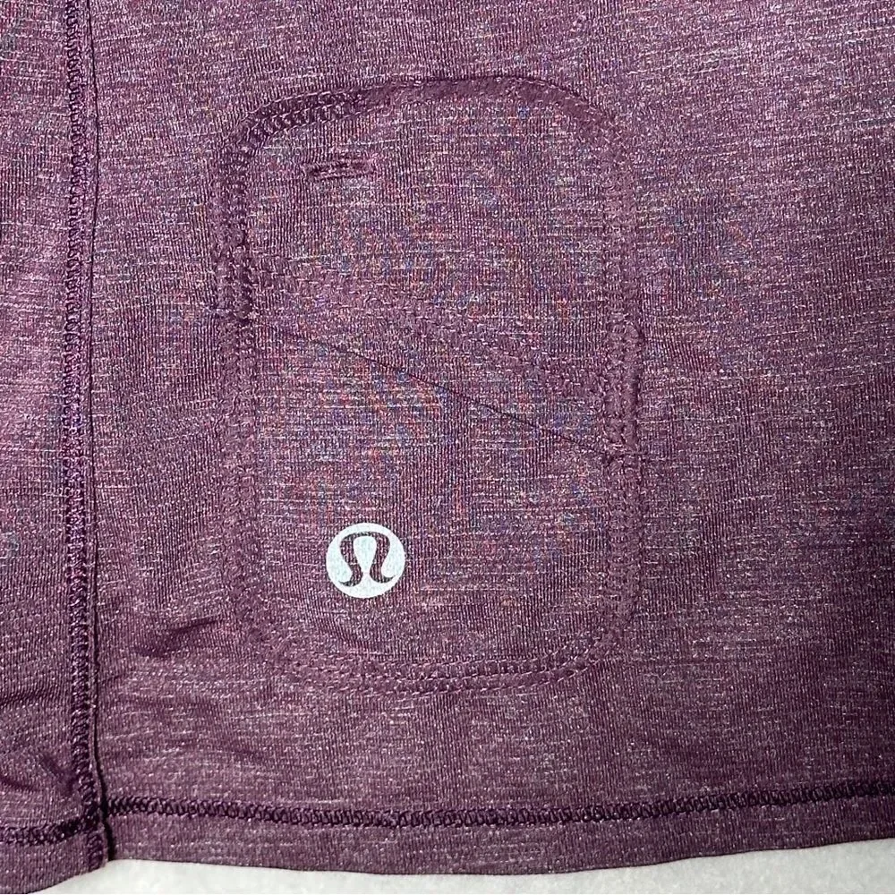 Lululemon Womens Run: Silver Bullet Sleeveless Tech‎ Tank EST Sz4 Purple W1852S